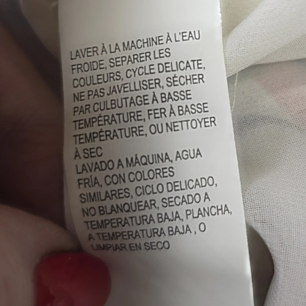 Lucky Brand Floral Border Print Midi Dress Ivory Blue Pink Sleeveless Size M - Picture 6 of 7